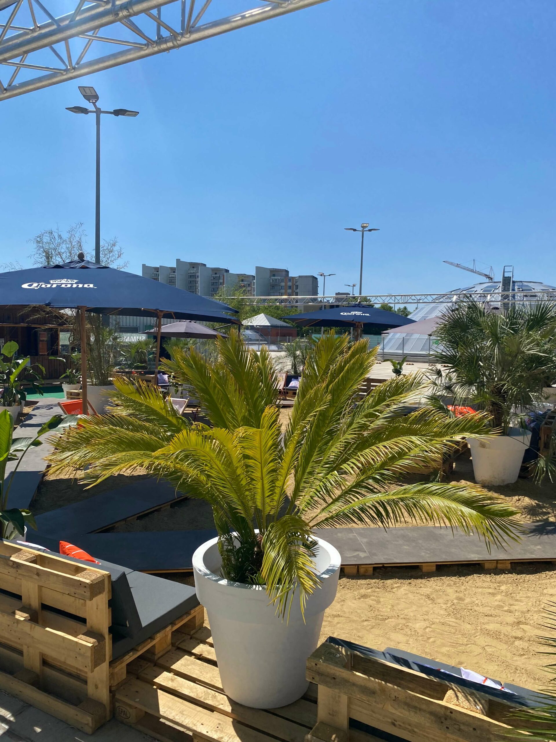 Dachterrassen und Rooftop Bars München: pep Summerdeck