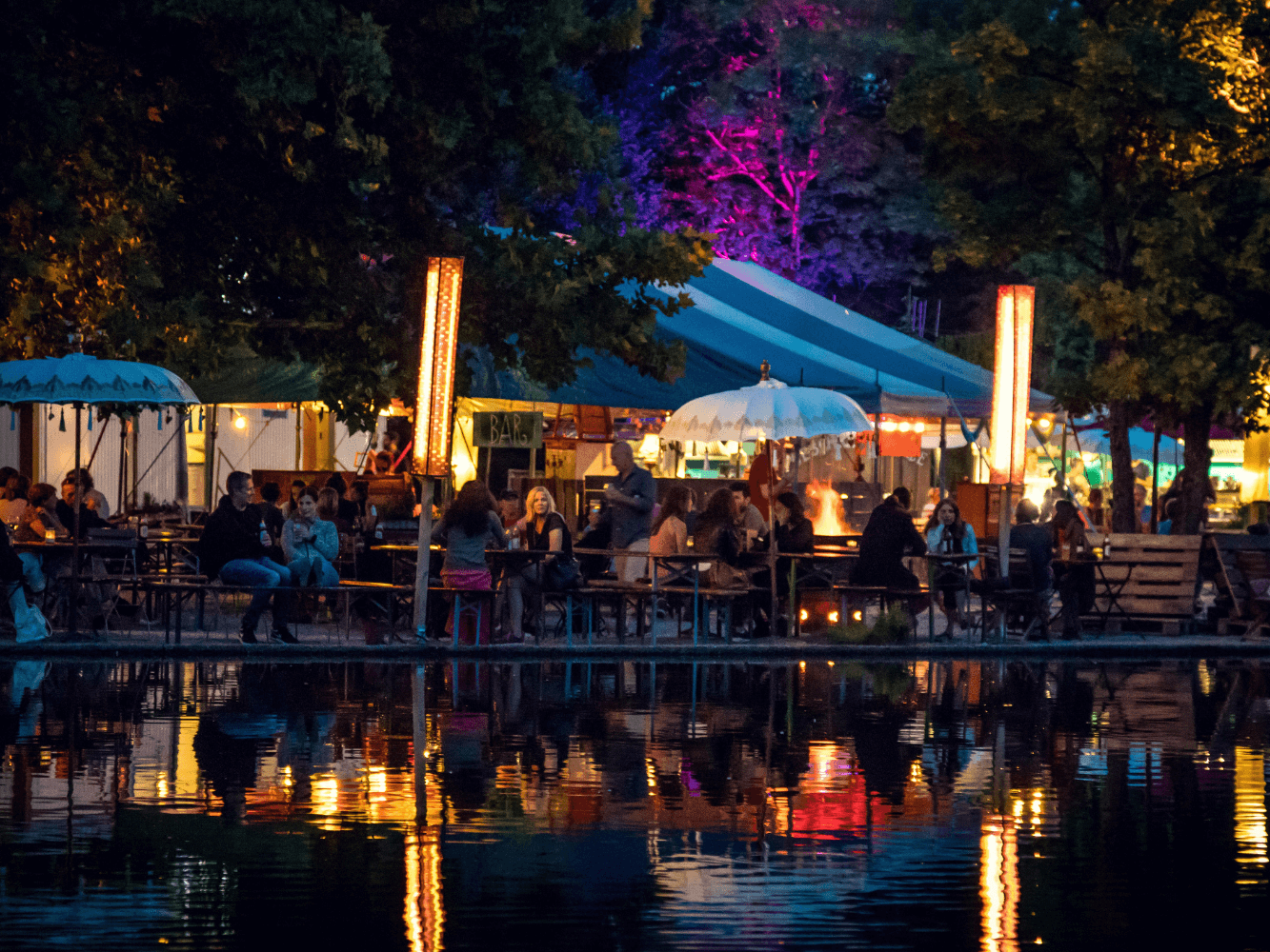 Restaurants & Cafés & Kiosks am Wasser München: Gans am Wasser
