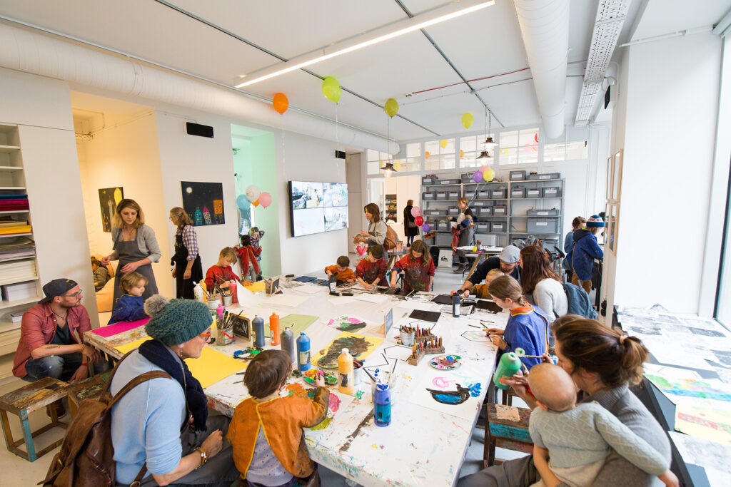 Workshops in München: Kinderkunsthaus