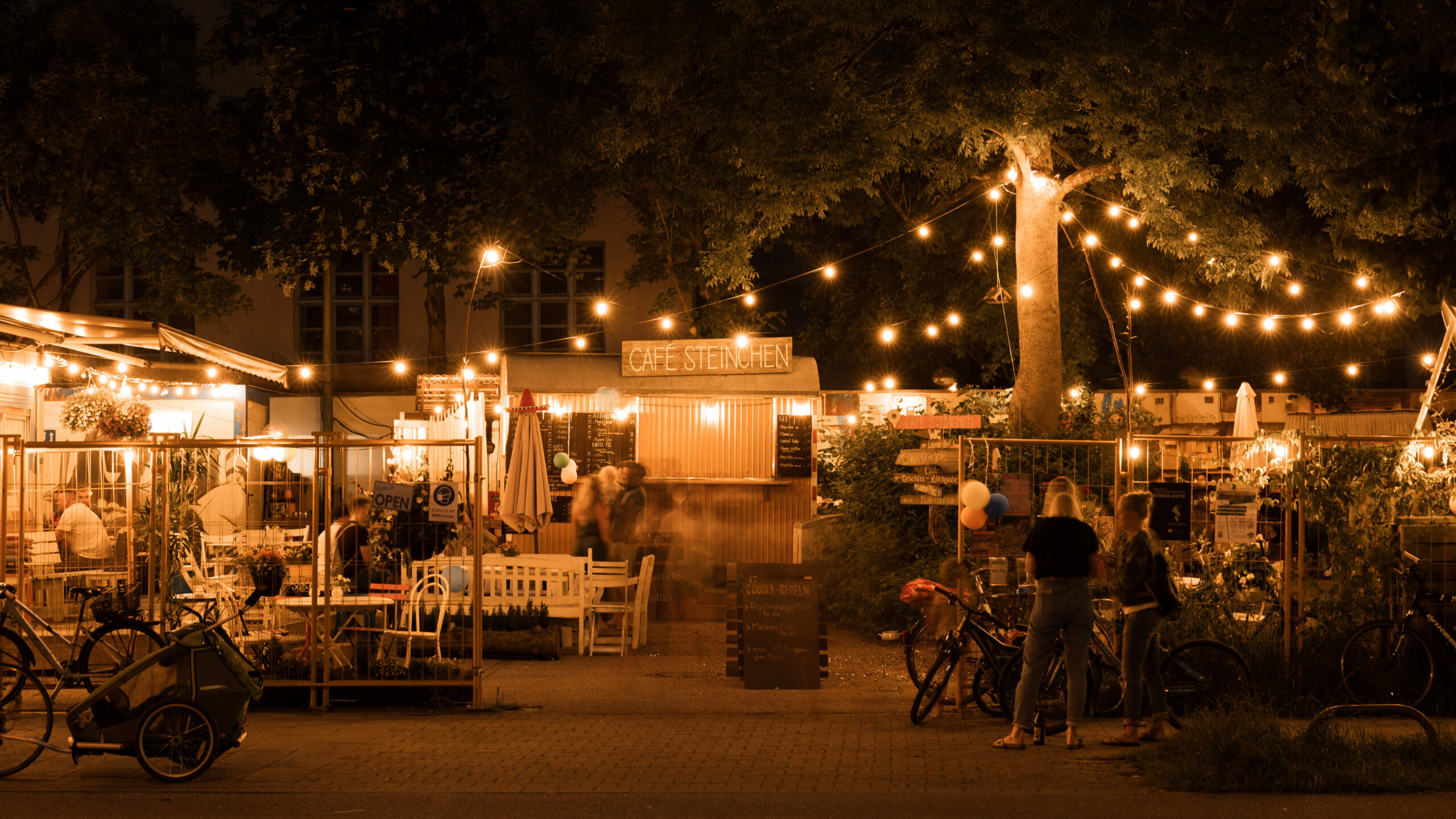 Glühwein in München: Café Steinchen