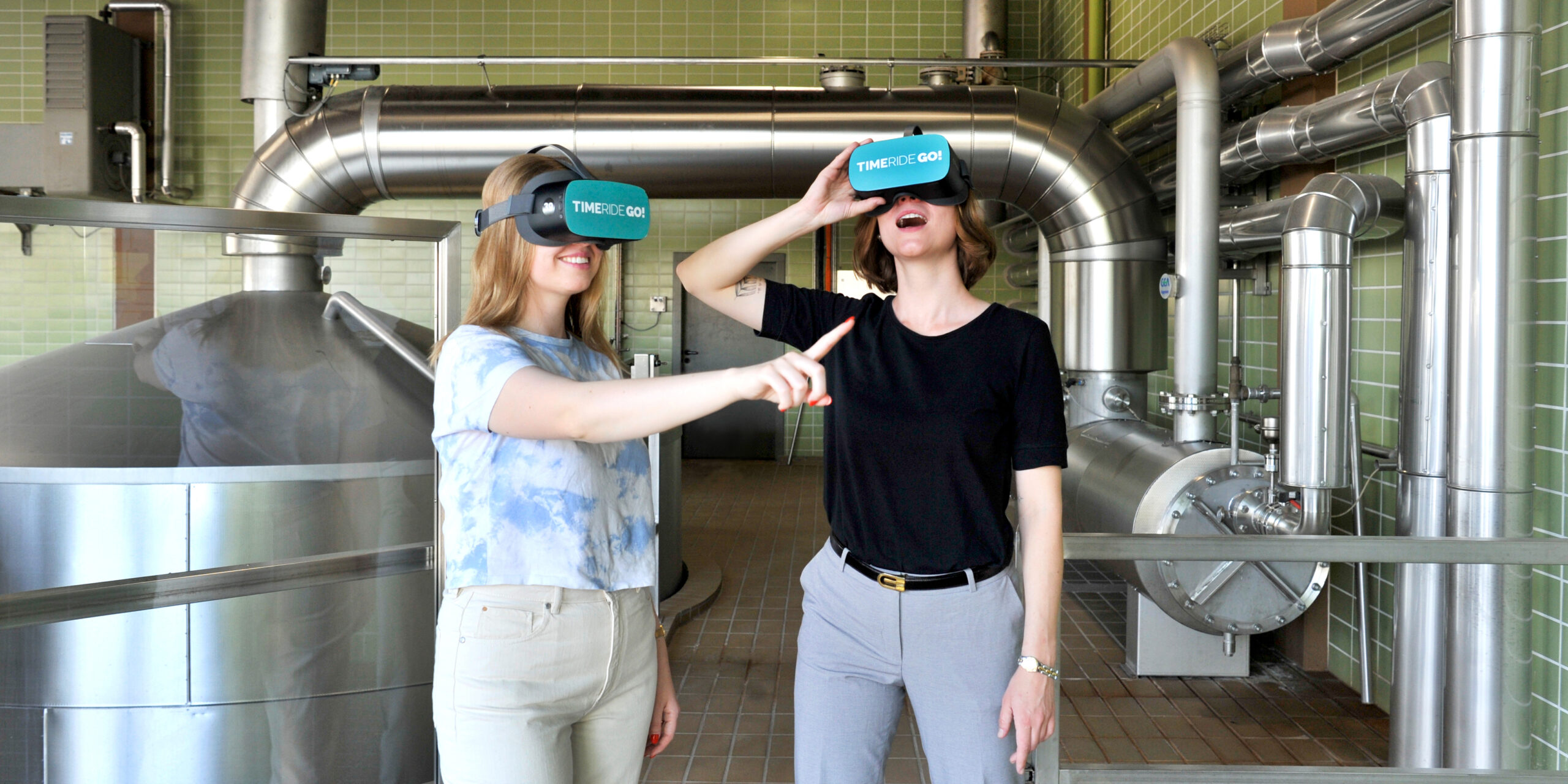 Virtual-Reality-Experience mit TimeRide im Kloster Andechs